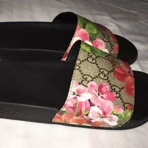 Gucci Floral Slides